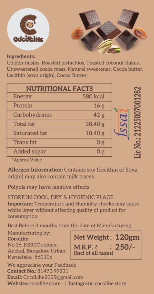 Golden Raisin Pistachio Crisp