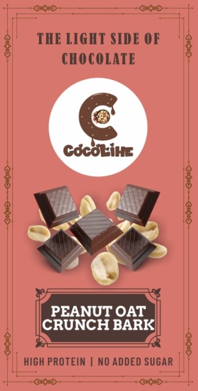Peanut Oat Crunch Bark